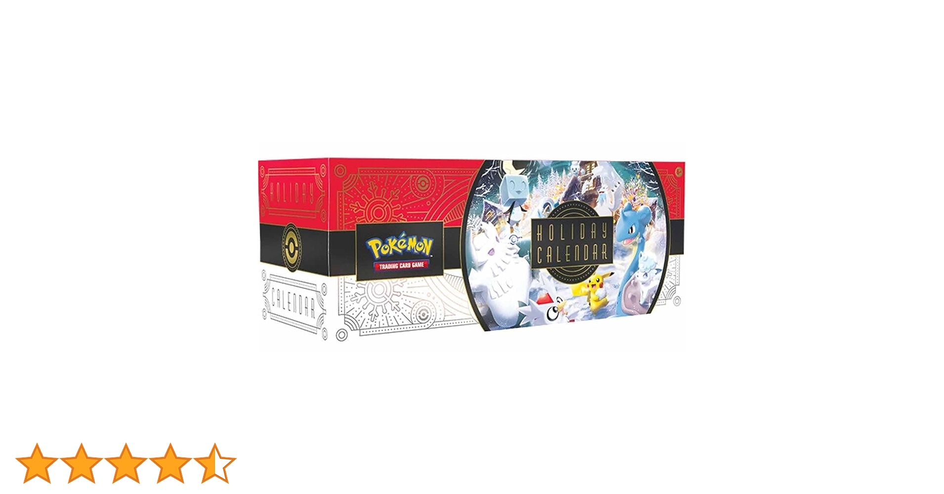 Pokémon TCG: Holiday Calendar, from 6 Years (8 Foil Promo Cards, 6